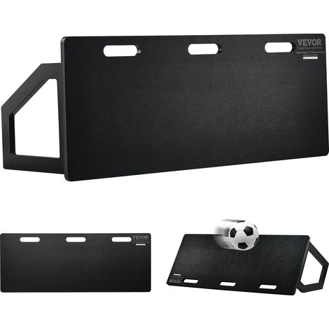 Planche de Rebond de Football, Mur de Football Portable 115x45 cm avec Rebond à 2 Angles, en PEHD, Équipement d'Entraînement de Football pour Enfants et Adultes, Entraînement de Passe et de Tir (1/5)