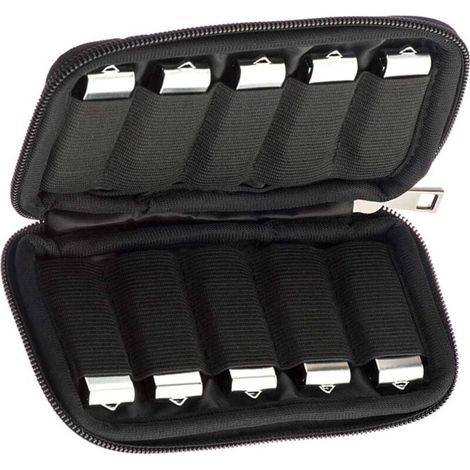 Aufbewahrungstasche für USB-Flash-Laufwerke, Organizer für elektronisches Zubehör für USB-Flash-Laufwerke/Pendrives/Gig Drives/Jump Drives (1/4)