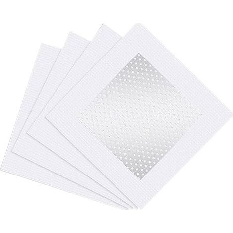 4 Pcs Aluminum Repair Patch Adhesive Aluminum Plaster Plate Drywall Sticker (150mm) (1/5)