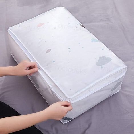 ST PEVA Transparent Klädpåse, Klädförvaringspåse Klädförvaringspåse Klädförvaringspåse Klädförvaringslådor Förvaring (Moln)