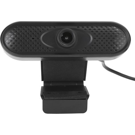 Webcam - 1080P - USB - Focus Manuel - Microphone Intégré - Pour Ordinateur Portable et Bureau - 1 Pièce