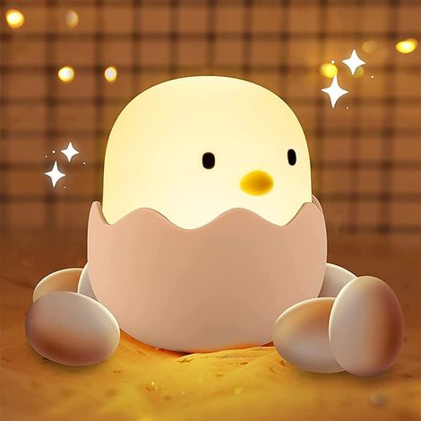 Veilleuse LED pour enfants, veilleuse tactile, lampe d'allaitement, lampe de nuit à intensité variable, lampe tactile LED rechargeable, veilleuse pour bébé, idéale pour la chambre de bébé, la chambre 
