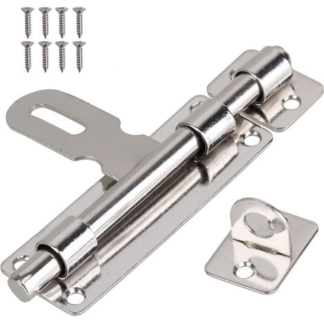 Targette en acier inoxydable 11 cm Argent (1/5)