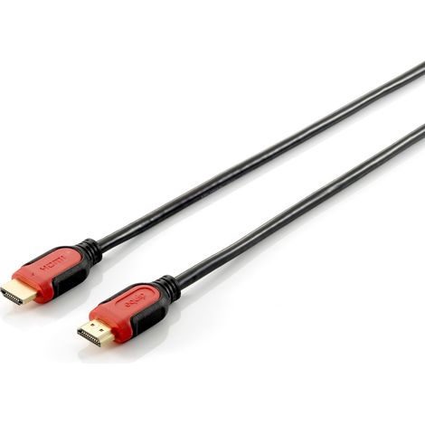 Equip 119343 cavo HDMI 3 m HDMI tipo A (Standard) Nero, Rosso (1/2)