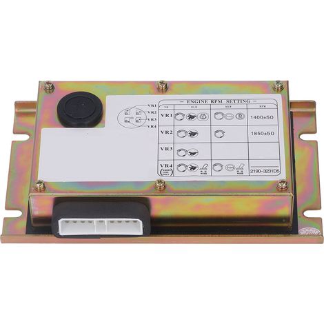 Panneau de commande de l'accélérateur du moteur d'excavatrice 543-00074 pour Doosan Daewoo DH150 7 DH215 7 DH220 7 DH225 7 DH300 7 (1/5)