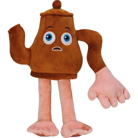 Ensemble de peluches décoratives en coton, figurines de collection pour adultes et décoration de chambre, figurines amusantes, 25 (Homme théière) (1/4)