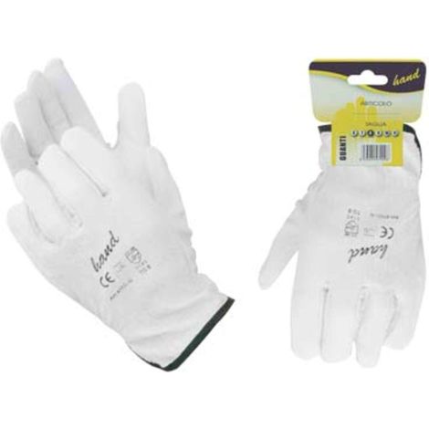 GUANTO DRIVER FIORE BOVINO HAND - BIANCO 10 - 10 paia