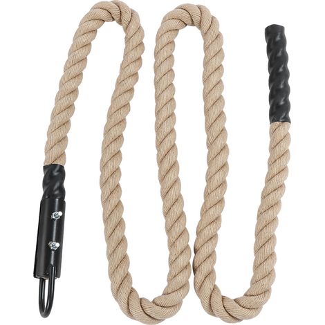 Corde d'entraînement de puissance pour bras 38mm, équipement de gym fitness escalade 300cm (1/5)