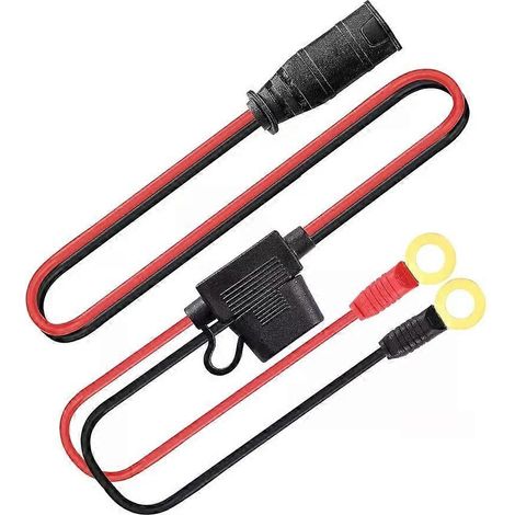 Kabelbaum für 16 AWG mit X-Connect M6-Ringklemmen für Noco Batterieladegerät-Ladekabel NOCO Battery Tender-JXLGV (1/4)
