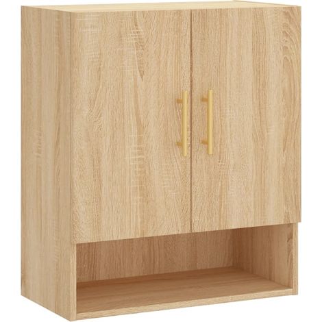 Maison Exclusive - Armadietto a Muro Rovere Sonoma 60x31x70 cm Legno Multistrato