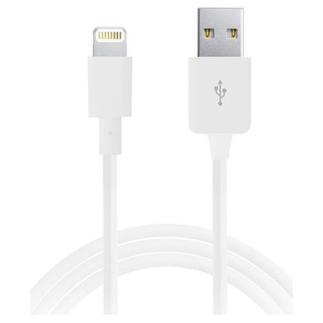 PURO 1.0m Lightning - USB 2.0 1 m Blanco