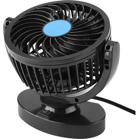 12V ventilateur de voiture portable silencieux, refroidisseur d'air (1/5)