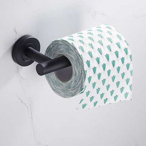TAISHENGDA-Porte-Papier Toilette Acier Inoxydable 304 Finition Brossée avec Rainure Antidérapante Salle de Bain (1/3)