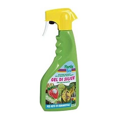 Protégez votre jardin avec Flortis Fongicide Bio Natural Silica Gel Spray 500ml