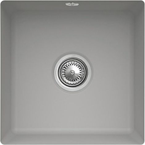 VB Unterbauspüle Subway 50 SU 332502 440x440mm Quadrat Fossil CeramicPlus (1/2)