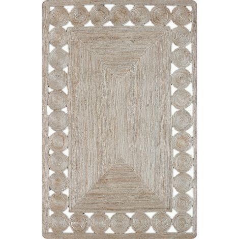 Tapis en jute naturelle Begonia 230 x 160 cm (1/3)