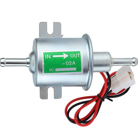 Pompe à carburant électrique en ligne 12 V pour essence, diesel et bateau, basse pression HEP'02A, pièce universelle pour voiture, camion et bateau (1/5)