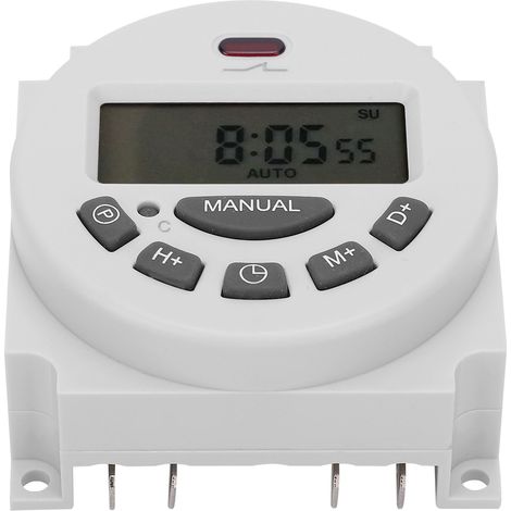 CN101A L701 12V Digitaler Zeitschalter LCD-kompatibler Mikrocomputer-Elektronik-Timer (1/5)
