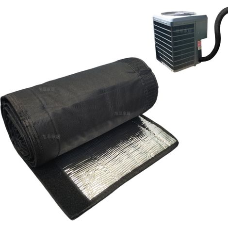 Housse Isolante pour Tuyau de Climatisation 26 x 183 cm, Protection HVAC en Tissu Oxford pour Tuyaux Extérieurs (1/5)
