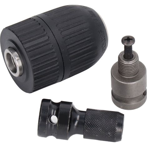 Mandrin de perçage autobloquant et autobloquant pour clé à chocs électrique sans clé, filetage 1/2" 20UNF (1/5)
