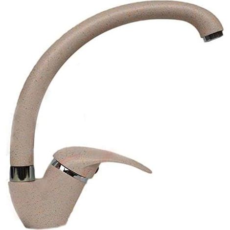 Monocomando lavello america bocca alta - granito - 21,5x24,5 cm