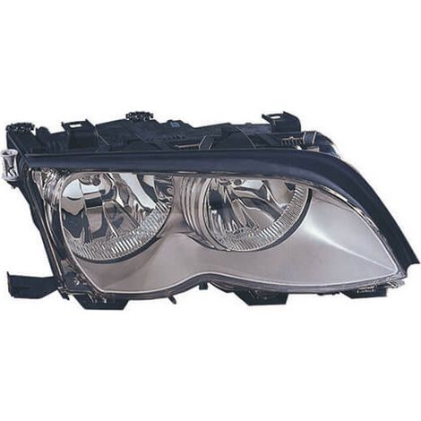 Phare avant droit chromée H7/H7 BMW Serie 3 E46 phase 2 2001-2005