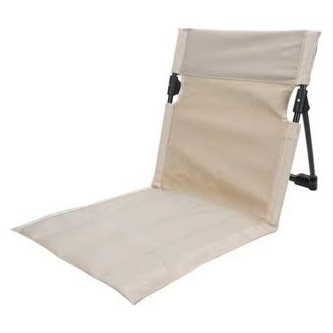 Chaises de plage pliantes portables, légères avec dossier et sac de transport, serviette de bain de soleil adaptée pour piscine, camping, pique-nique, pelouse Noire Black (1/5)