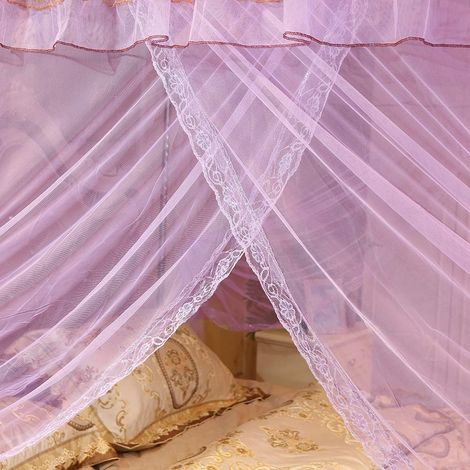 Moustiquaire de luxe avec baldaquin pour lit d'angle Princesse (1/5)