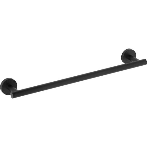Toallero Barra 45 cm Dual Fix Colección Neo Manillons Torrent - Negro Mate (1/3)