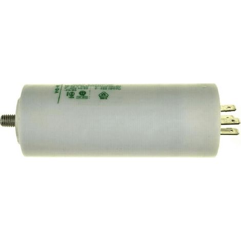 CONDENSATEUR PERMANENT 40 ΜF 450 V POUR LAVE LINGE - 11338 (1/2)