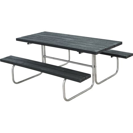 FRANKEL kaiserkraft, Ensemble table et bancs pour 6 personnes,