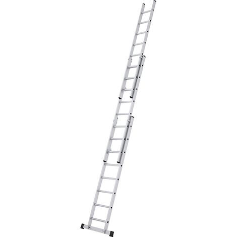 Zarges 44852 Everest 3DE Extension Ladder 3-Part D-Rungs 3 x 10 ZAR44852 (1/4)