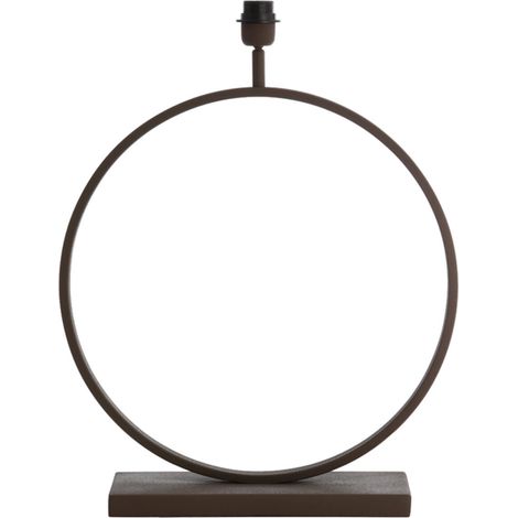 Light & Living - lampada da tavolo - Liva - marrone - metallo -