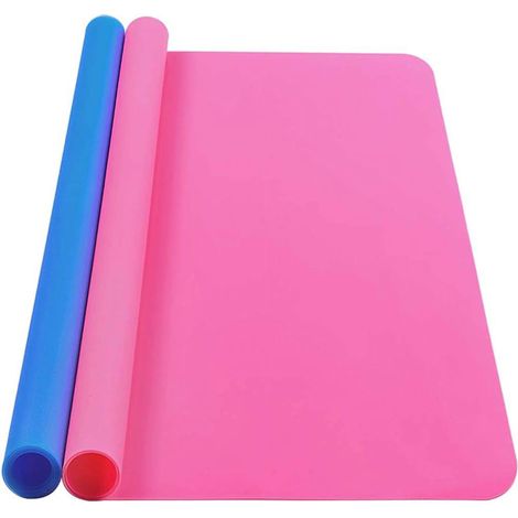 Tapis En Silicone - 40 X 30 Cm - Pour Pâte À Modeler Résine Époxy Bijouterie Artisanat - 1 Pièce (1/5)