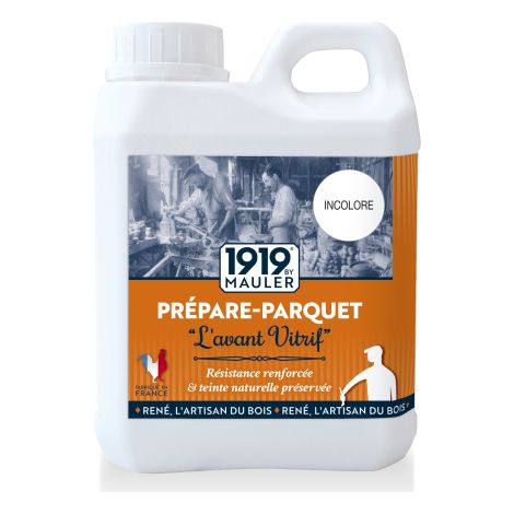 Fond dur parquet & meuble - 1L Incolore - Ecolabel - L'Avant Vitrif 1919 by Mauler (1/4)