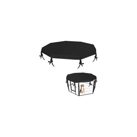 Sollbry Housse de Parc pour Chien, résistante au Soleil/à la Pluie, Universelle Offre de l'ombre et de la sécurité pour l'intérieur et l'extérieur (1/5)