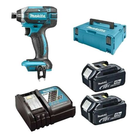 Makita DTD152RMJ Impact Driver With 2 x 18V 4Ah Li-Ion Batts, Charger And Carry Case