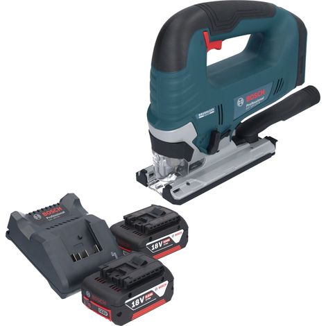 Scie sauteuse sans fil Bosch GST 18V-125 B Professional 18 V 125 mm Brushless + 2 batteries 5,0 Ah + chargeur (1/5)