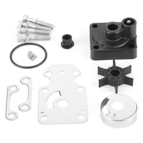 BUNTHAUS Kit de réparation de pompe à eau professionnelle 6AH‑W0078‑00‑00 adapté aux hors-bord Yamaha quatre temps F15C F20 (1/5)