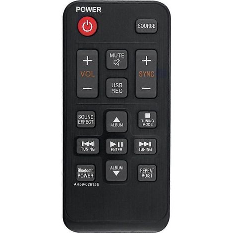 Télécommande de remplacement AH59-02615E pour système de barre de son audio Samsung AH59-02615E (1/5)