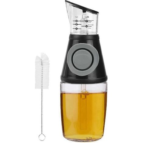 Ölspender mit Dosierpumpe und 250-ml-Messbecher, inklusive Reinigungsbürste. (1/5)