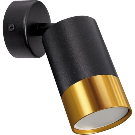 Spot en saillie Orientable OR pour Ampoule GU10 - Noir - SILUMEN (1/4)