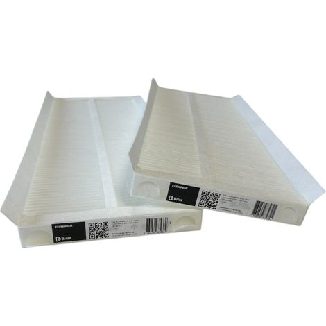 Filtres compatibles pour VMC ComfoAir Q 350 / 450 / 600 ZEHNDER Contenu : - 1 G4 + 1 F7,