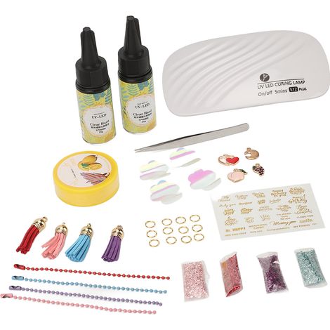 Moule en silicone pour patte de chat à faire soi-même, résine époxy cristal, kit d'accessoires de décoration (Convient aux débutants) (1/5)