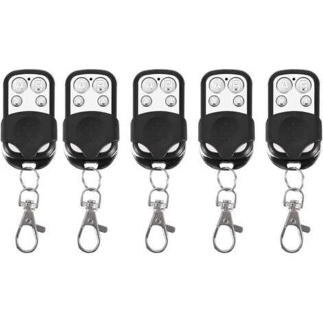 Ulisem Lot de 5 clés de clonage sans fil universelles pour porte de garage 433,92 MHz (1/4)