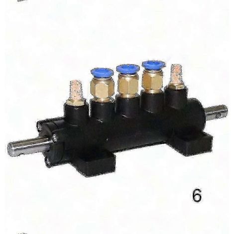 Valve à pédale 5 voies pour démonte-pneus, outil de réparation de roues à commande pneumatique, point de pédale (1/5)