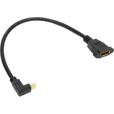 DisplayPort-Buchse mit Doppellochverriegelung auf Mini-DP-Stecker-Adapter für QXGA-Auflösung (2560 x 1600) (1/5)