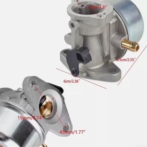 AIMOONSA Rasenmäher-Vergaser, 799868, Luftfilterreiniger-Basis für 498170, 799872, 694202, Motorteile (1/3)