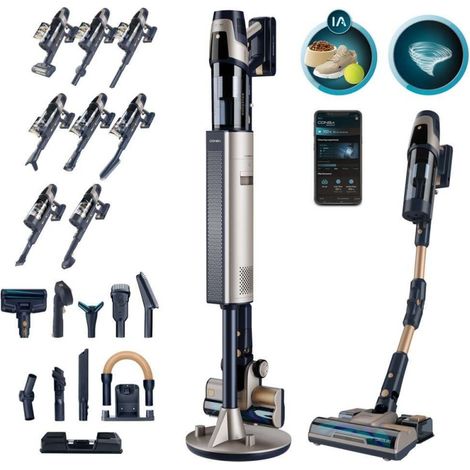 Cecotec Aspiradores verticales BLDC Conga Rockstar 11500 Odyssey Station Connected IA (1/10)