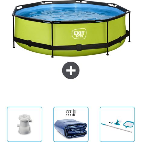 Exit Pool Rund - 300x76 cm - 4-teilig SCB90 (1/4)